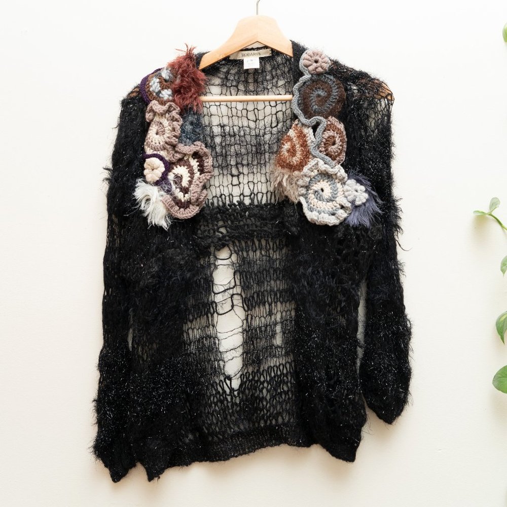 Rodarte open knit sweater
